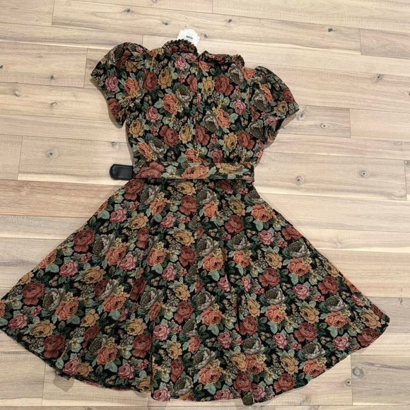 Ivy City floral dress with a touch of whimsy sz 13-14 T Brand new - Picture 3 of 4